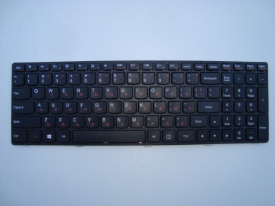 Клавиатура за лаптоп Lenovo IdeaPad G50-30 G50-70 G50-80 Черна рамка с Кирилица